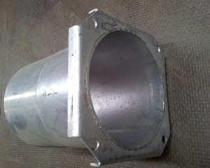 Set square flange 114 wz